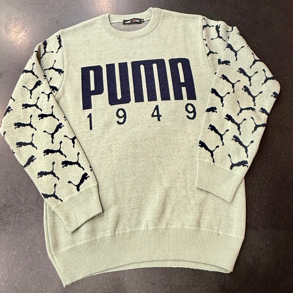Puma 1949 Logo Knit Sweater‎ - Medium